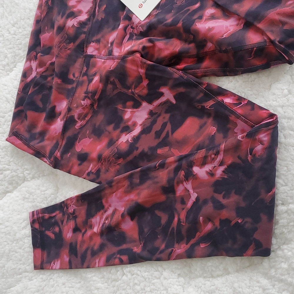Lululemon Align HR Pant 28" Intensity Pink Blossom Multi - Picture 9 of 17